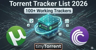 Torrent tracker list 2026 with updated working trackers to increase download speed