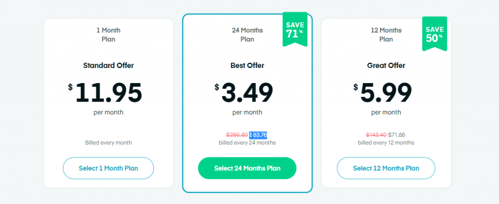 Surfshark VPN Plan Details